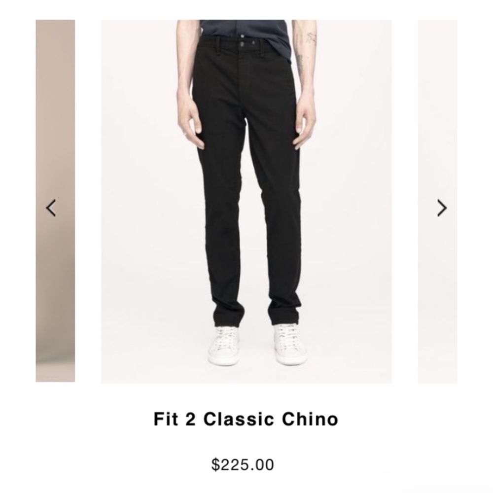 Black rag&bone chinos! W30